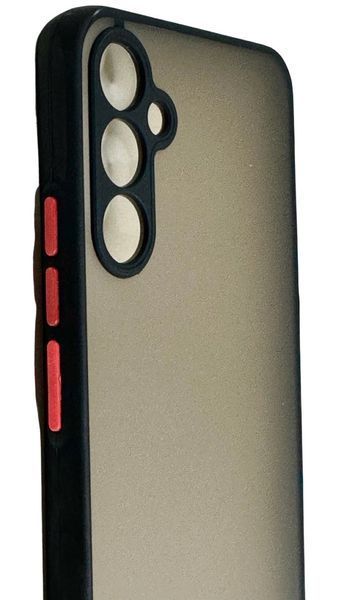 TPU чохол накладка Matte Color Case для Samsung Galaxy A34 чорний 092480 фото