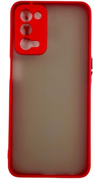 TPU чохол накладка Matte Color Case для OPPO A55 червоний 83237 фото
