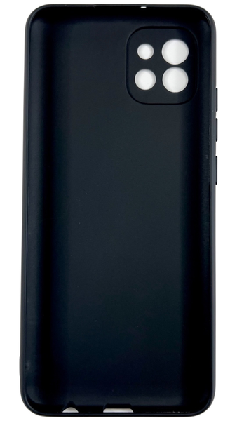 TPU чохол Smitt накладка бампер для Samsung Galaxy A03 2022 (на самсунг а03) чорний 085141 фото