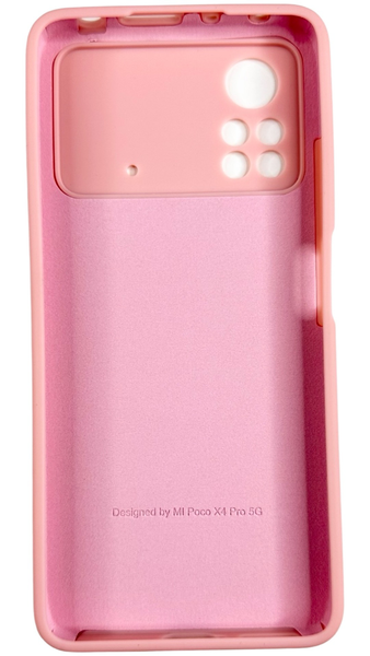 Чехол Soft touch для Poco X4 Pro 5G / розовый 089269 фото