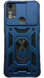 PC + TPU чехол Camshield armor для Motorola E40 (на мото е40) синий 86999 фото 1