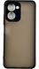 TPU чохол накладка Matte Color Case для Realme C33 чорний 092630 фото 3