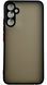 TPU чохол накладка Matte Color Case для Samsung Galaxy A34 чорний 092480 фото 2