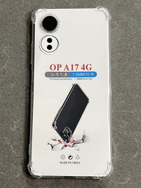 Чохол накладка WXD для OPPO A17 / прозорий 087449 фото