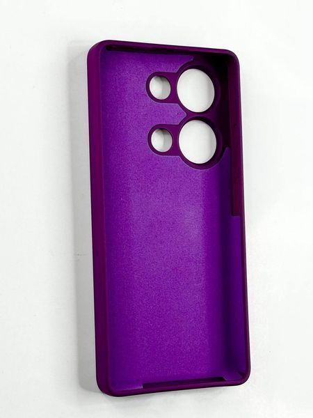 Чехол Soft touch для Xiaomi Redmi Note 13 Pro (4G) / баклажановый 095664 фото