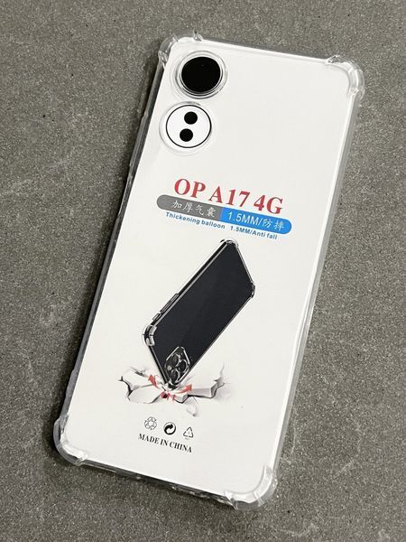 Чохол накладка WXD для OPPO A17 / прозорий 087449 фото