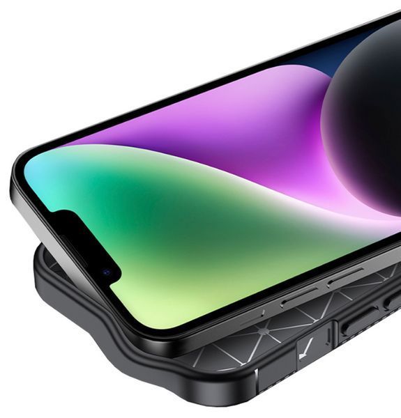 TPU чохол накладка Autofocus для iPhone 16e / чорний 202323 фото