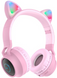 Беспроводные наушники Hoco W27 Cat Ear Bluetooth c LED подсветкой 84070 фото 1