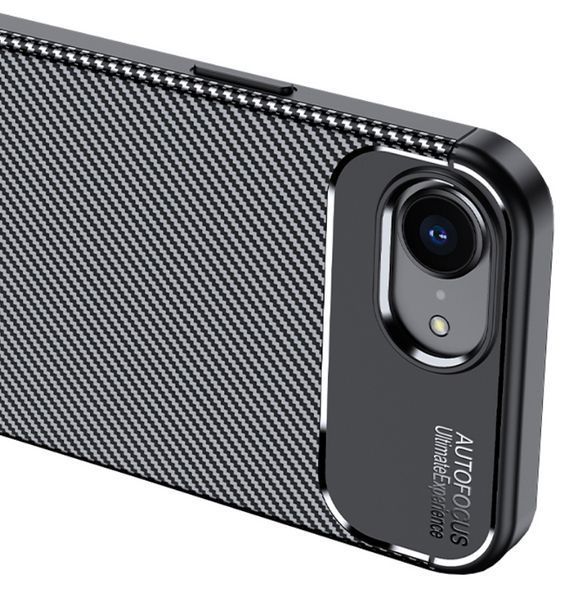 TPU чохол накладка Autofocus для iPhone 16e / чорний 202323 фото