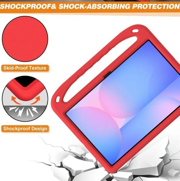 Чохол Kids Case Tablet на Samsung Galaxy Tab S10 FE Plus (13.1") / червоний 099579 фото