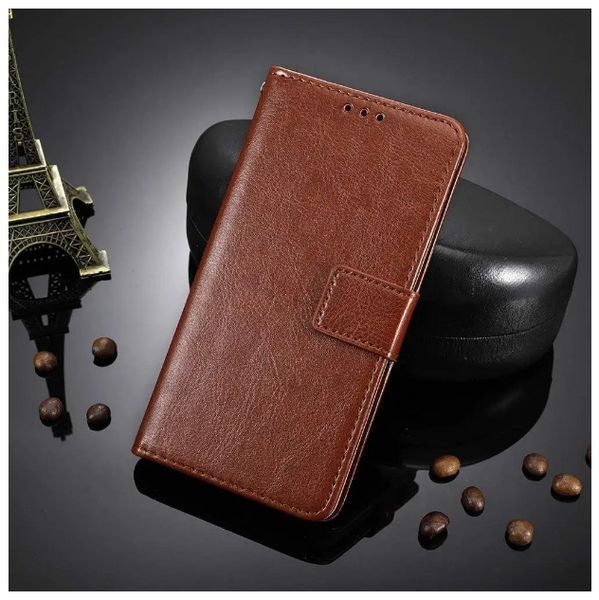 Чохол книжка Book case для Motorola G85 (5G) / коричневий 097879 фото