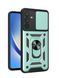 PC + TPU чехол Armor Camshield для Samsung Galaxy A54 / зеленый 090722 фото 3
