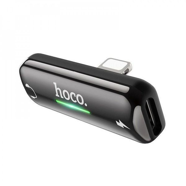 AUX переходник Hoco LS27 Lightning to Lightning + Lightning 80593 фото