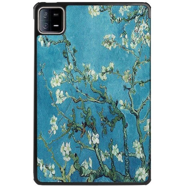 Чохол книжка Crazy Horse на Xiaomi Mi Pad 6 (11") / flowers 093888 фото