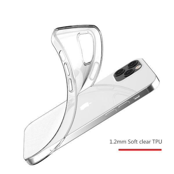 Ультратонкий чехол для iPhone 13 Pro Max прозрачный 084201 фото