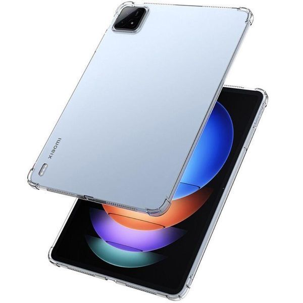 Протиударний чохол WXD на планшет Xiaomi Pad 6S Pro (12.4") / прозорий 096740 фото