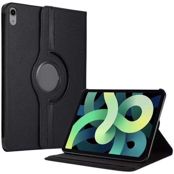Шкіряний чохол книжка 360 на Apple iPad 11" (A16) 2025 / чорний 100431 фото