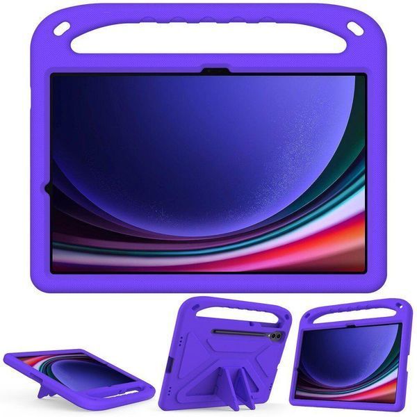 Чехол Kids Case Tablet на Samsung Galaxy Tab S9 FE Plus (12.4") / фиолетовый 099566 фото