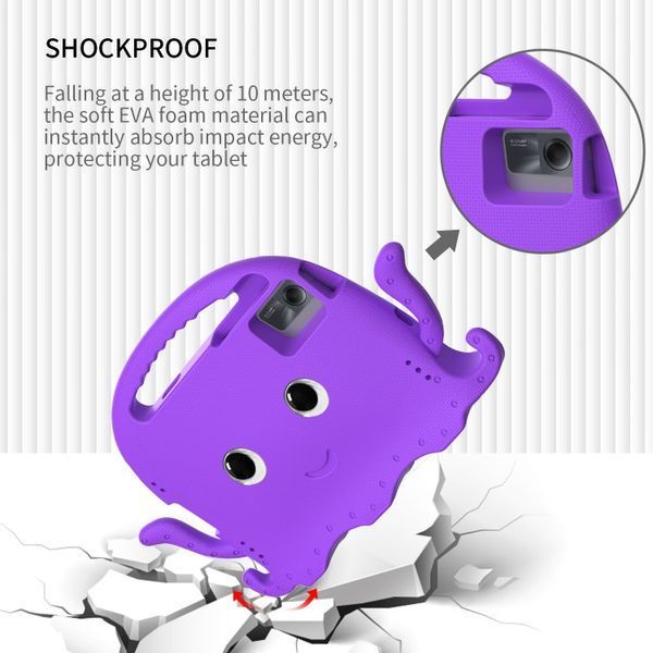 Чехол Octopus Case Tablet на Xiaomi Redmi Pad SE (11") / фиолетовый 098430 фото