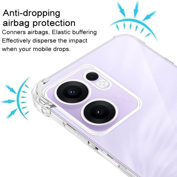 Чохол накладка WXD для OPPO Reno 13 (5G) / прозорий 099338 фото
