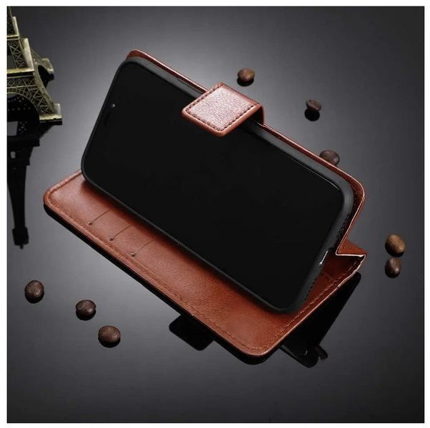 Чохол книжка Book case для Motorola G85 (5G) / коричневий 097879 фото