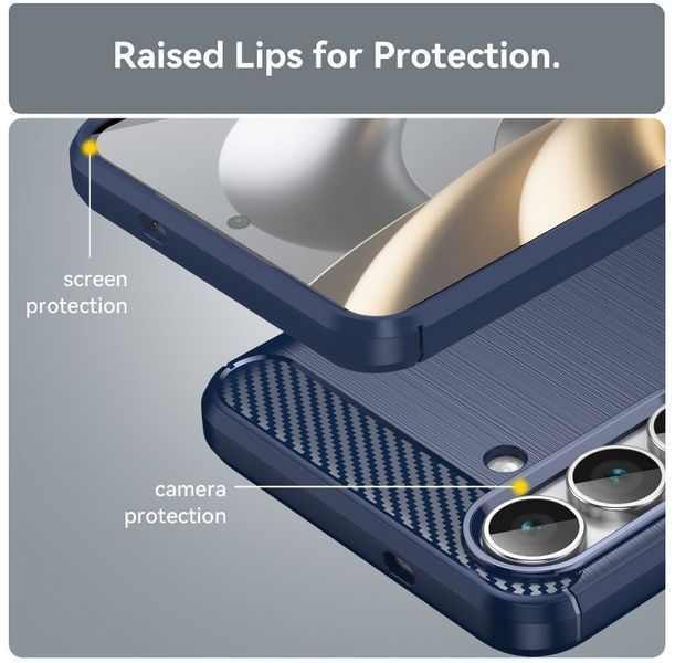 TPU чохол накладка Urban для Samsung Galaxy S25 FE / синій 203660 фото