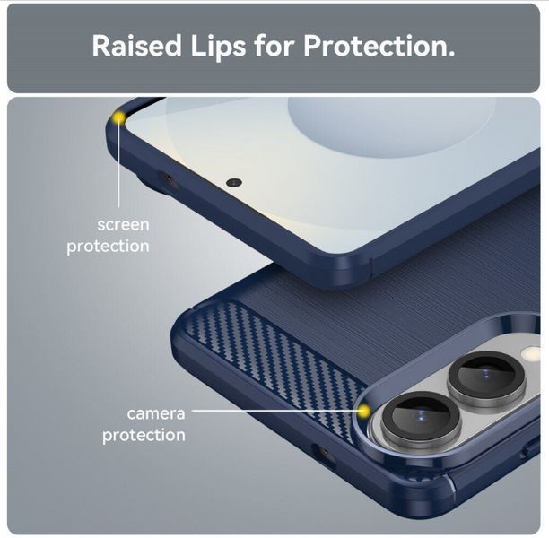 TPU чохол накладка Urban для Samsung Galaxy S25 Edge / чорний 202833 фото