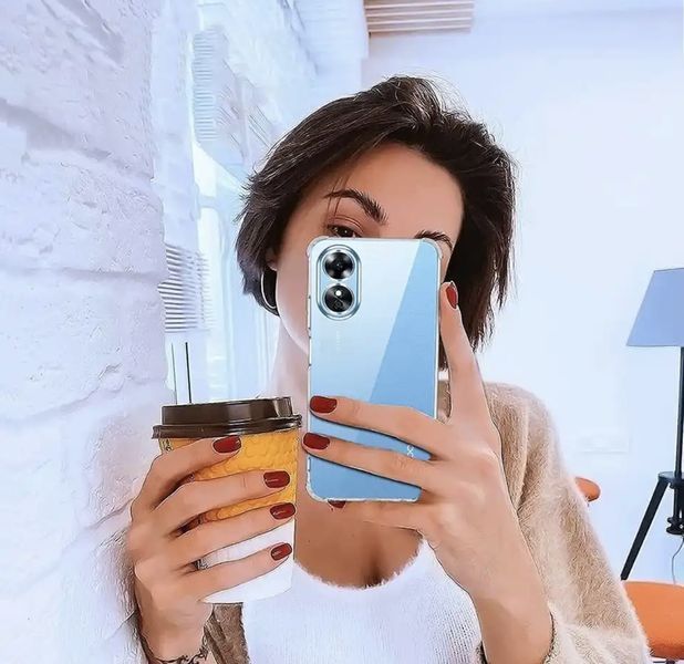 Чохол накладка WXD для OPPO A17 / прозорий 087449 фото