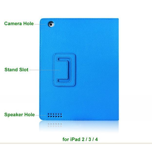 Шкіряний чохол-книжка Lichee на Apple iPad 4 020945 фото