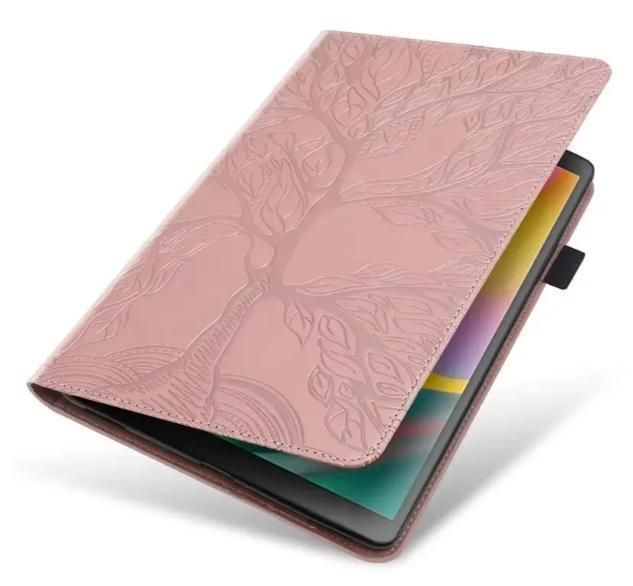 Чохол книжка Wood Book на планшет Poco Pad M1 (12.1") / рожевий 100916 фото
