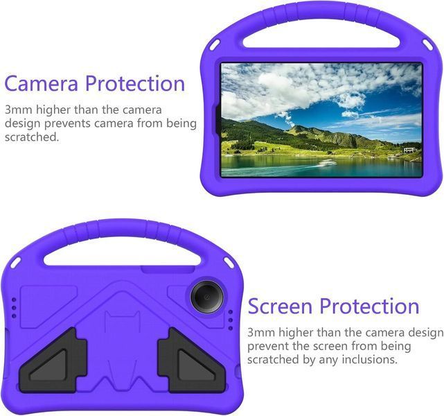 Чехол New Kids Case на Xiaomi Redmi Pad SE 8.7" 2024 / фиолетовый 097594 фото