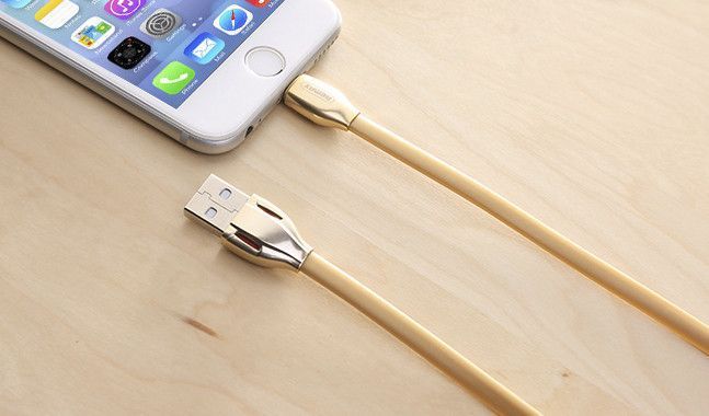 USB кабель Remax Laser с Lighting (4 цвета) (RC-035i) 12161 фото