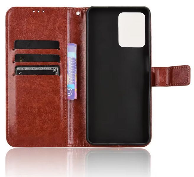 Чехол книжка Book case для HMD Pulse / коричневый 202341 фото