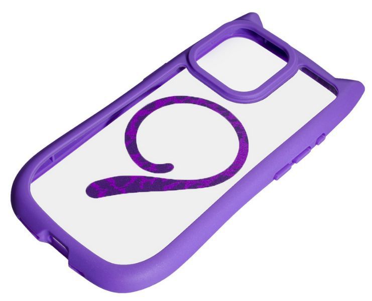 Чехол Cat Case с поддержкой Magsafe для Apple iPhone 14 Pro Max / violet 202968 фото
