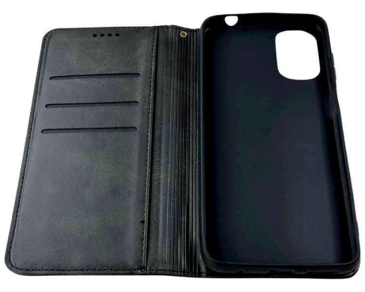 Чохол книжка Amsterdam для Motorola E32S чорний 91173 фото