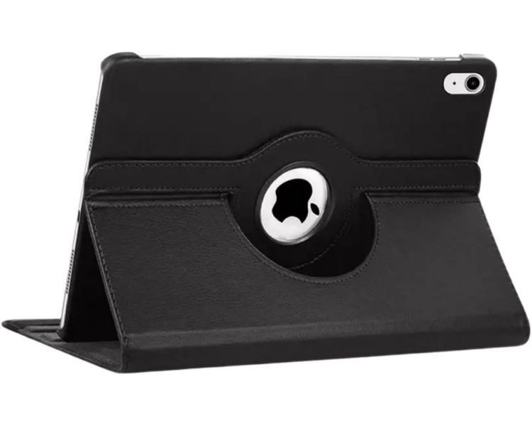 Шкіряний чохол книжка 360 на Apple iPad 11" (A16) 2025 / чорний 100431 фото