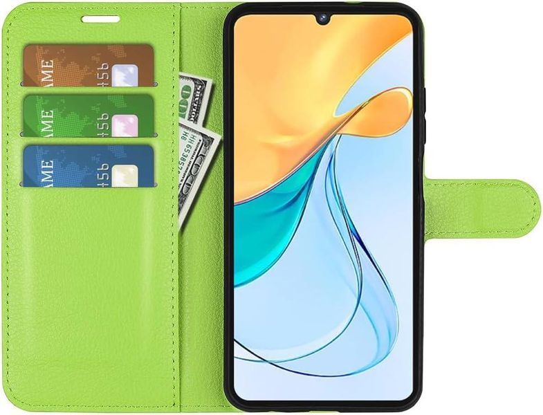 Чохол книжка Lichee для ZTE Blade V50 Vita зелений 094925 фото