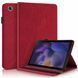 Чохол-книжка Wood Book на планшет Samsung Galaxy Tab A9 Plus (11") / червоний 098694 фото 1