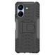 PC + TPU чехол Armor для Xiaomi Redmi 13C черный 095596 фото 5