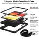 Чохол Carbon Armor Cover Tablet на Xiaomi Redmi Pad SE (11") / (бірюзовий + фіолетовий) 096342 фото 6