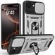 PC + TPU чохол Camshield Armor для iPhone 16e/сріблястий 099793 фото 1