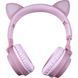 Беспроводные наушники Hoco W27 Cat Ear Bluetooth c LED подсветкой 84070 фото 5