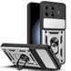 PC + TPU чехол Camshield Armor для Tecno Spark 20 Pro Plus / серебристый 097102 фото 1