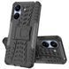 PC + TPU чехол Armor для Xiaomi Redmi 13C черный 095596 фото 3