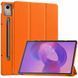 Шкіряний чохол книжка Crazy Horse на планшет Lenovo Idea Tab Pro (12.7") / помаранчевий 100789 фото 1