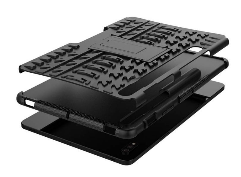 PC + TPU чехол Armor на планшет Samsung Galaxy Tab S9 Plus (12.4") / зеленый 201347 фото