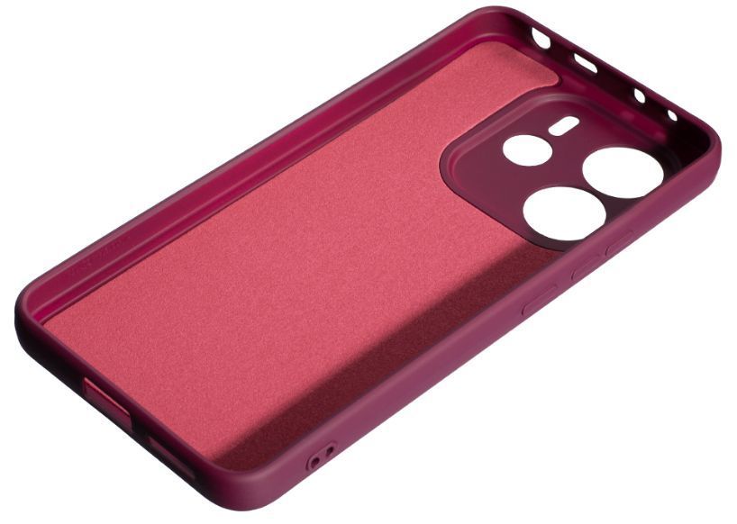 TPU чехол SMITT Premium Case для Xiaomi Redmi Note 14 (4G) / bordo 203243 фото