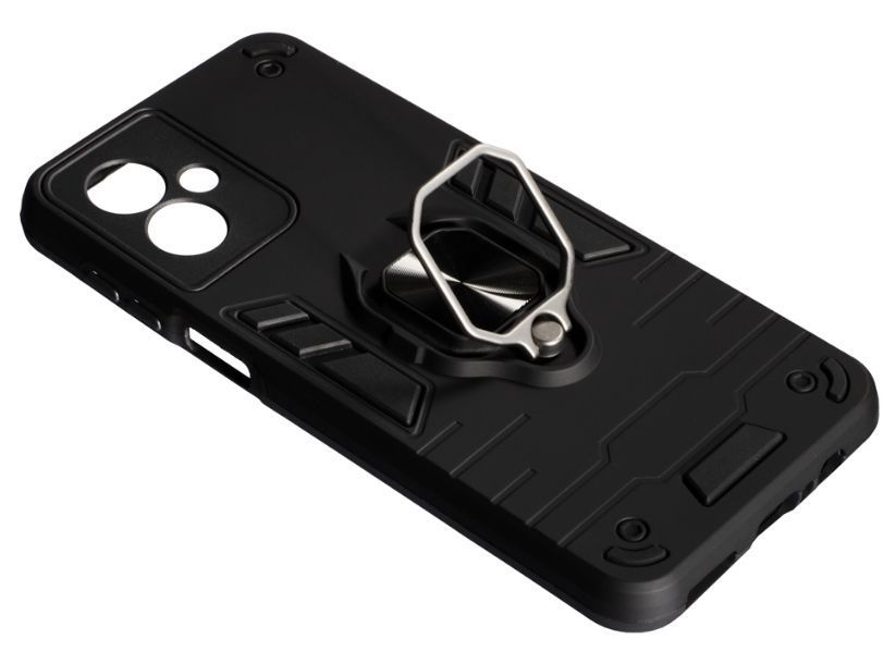 PC + TPU чохол New Transformer для Motorola G55 / чорний 204198 фото
