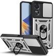 PC + TPU чохол Camshield armor для OPPO A17 / сріблястий