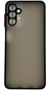 TPU чохол накладка Matte Color Case (TPU) для Samsung Galaxy A13 (на самсунг а13) чорний 085862 фото